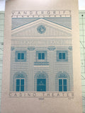 Casino Theater - 1900 Green Digital Print