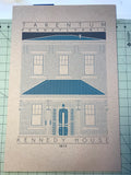 Kennedy House - 1873 Green Digital Print