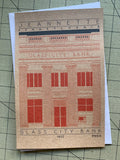 Glass City Bank - 1922 Orange Miniature Digital Print