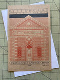Lawrenceville Carnegie Library - 1898 Orange Miniature Digital Print