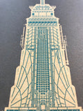 Empire State Building - 1931 Green Digital Print