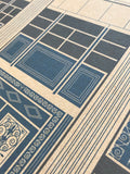 Alcoa Research Laboratory - 1929 Blue Digital Print