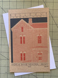 Andrew Bayne Memorial Library - 1875 Orange Miniature Digital Print