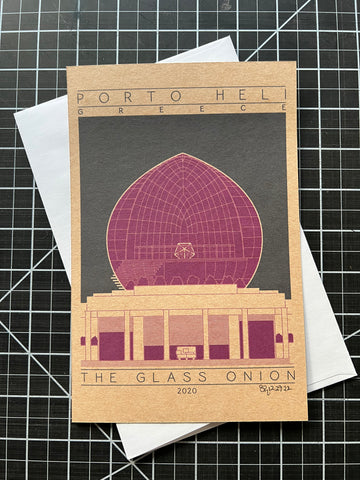The Glass Onion - 2020 Purple Miniature Digital Print
