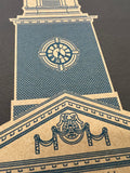 Memorial Hall - 1929 Blue Digital Print