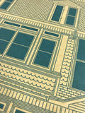 Bloser Mansion - 1921 Green Digital Print