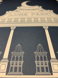 Luna Park - 1905 - 1909 Black Digital Print
