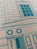 Burke Building - 1836 Green Digital Print