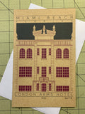 London Arms Hotel - 1930 Purple Miniature Digital Print