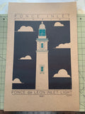 Ponce de Leon Inlet Light - 1887 Green Digital Print