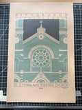 Saint Stanislaus Kostka Church - 1891 Green Digital Print