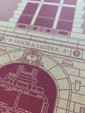 Hook & Ladder Company 8 - 1903 Purple Digital Print