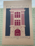 Hook & Ladder Company 8 - 1903 Purple Digital Print