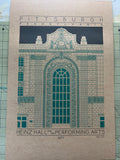 Heinz Hall for the Performing Arts - 1971 Green Digital Print