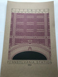 Pennsylvania Station - 1903 Purple Digital Print