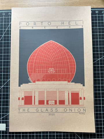 The Glass Onion - 2020 Orange Digital Print