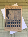 Union Trust Building - 1916 Blue Miniature Digital Print