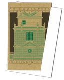 Independence Hall - 1753 Green Miniature Digital Print