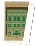 Monessen Savings & Trust Building - 1905 Green Miniature Digital Print