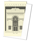 Napoleon State Bank - 1927 - 1950 Black Miniature Digital Print