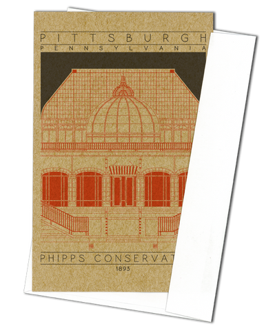 Phipps Conservatory - 1893 Orange Miniature Digital Print